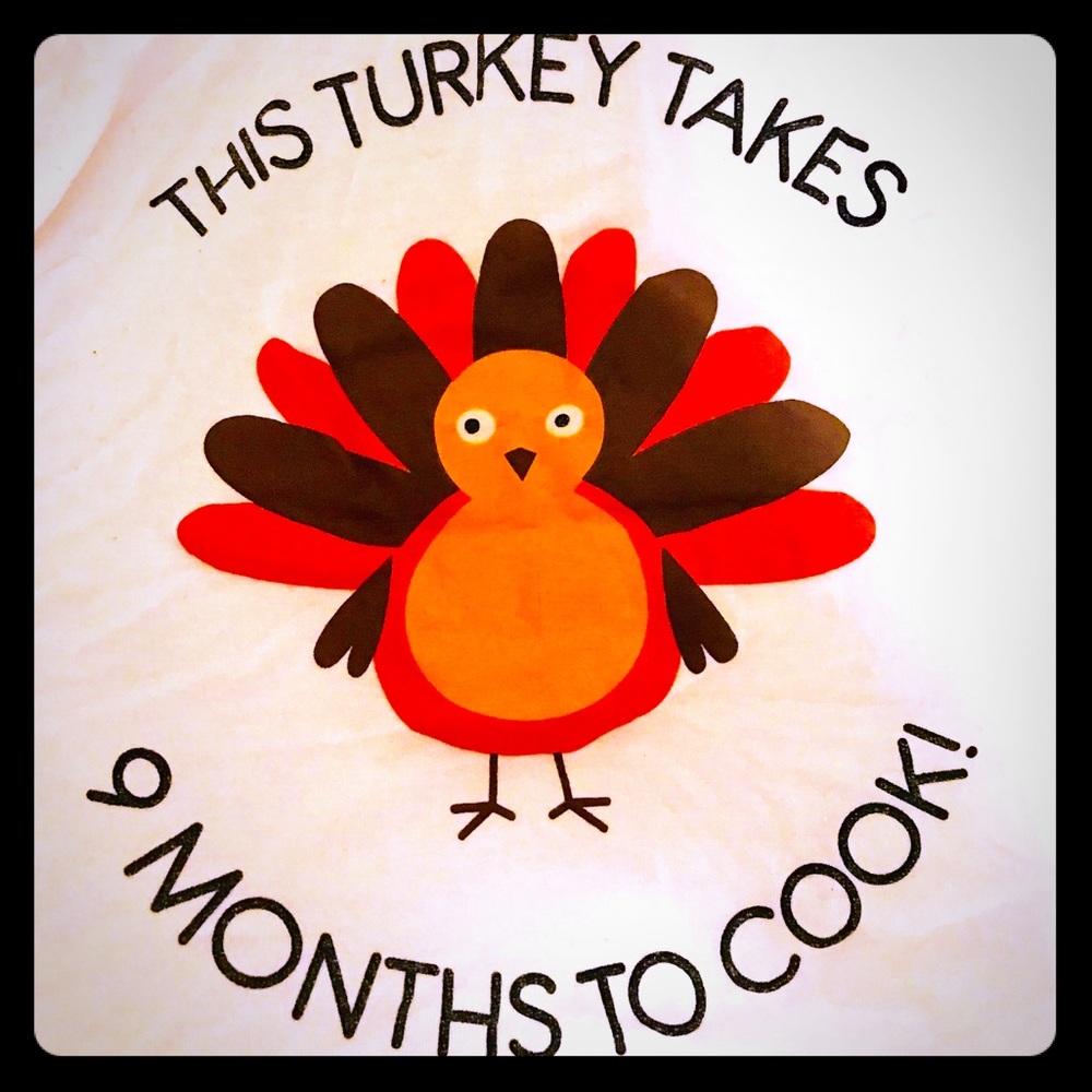 Maternity Thanksgiving 3/4 Sleeve Shirt 🦃
